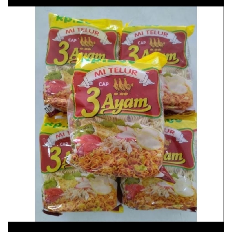 

Mje Telur Cap Tiga ayam Kemasan 110Gr