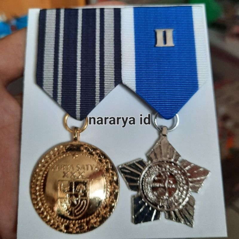 PakaiMagnet/ Karya Satya XXX - Pancawarsa II /Medali PDU Satya Lencana PNS 30 Tahun PRAMUKA 10 Tahun