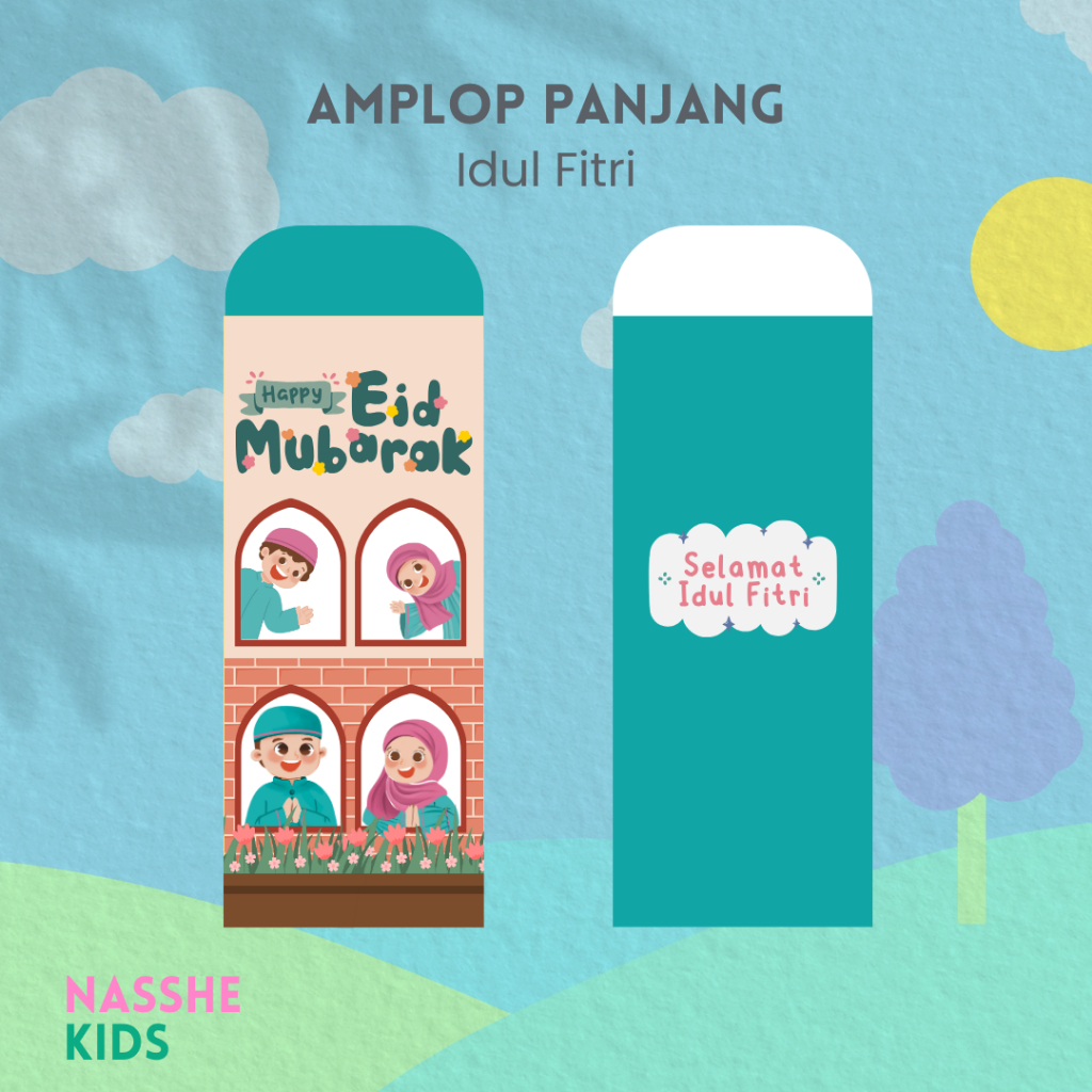 

NASSHE KIDS - AMPLOP LEBARAN/AMPLOP ANGPAO LEBARAN IDUL FITRI (10PCS) 2