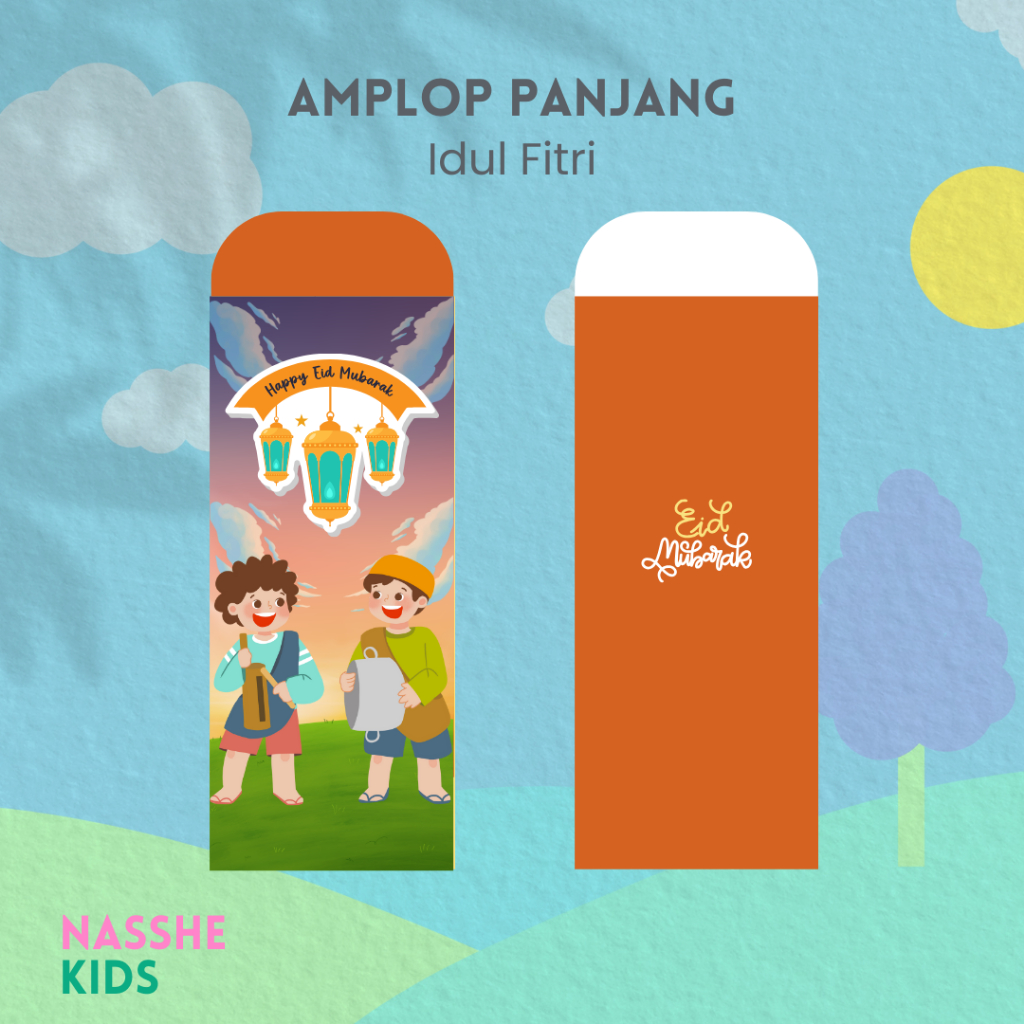 

NASSHE KIDS - AMPLOP LEBARAN/AMPLOP ANGPAO LEBARAN IDUL FITRI (10PCS) 7