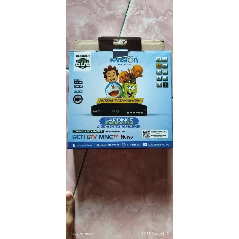 reciver k vision  gardiner g-88hd ottimo