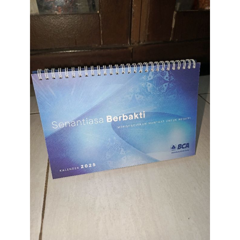 

Kalender BCA 2025 ( Meja ) Ngabisin Sisa Stock!!