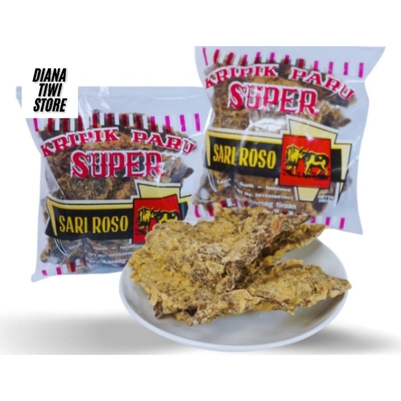 

keripik paru sapi sari roso 250 gram kripik paru sapi sari roso 250 gram keripik paru super sari roso 250 gram