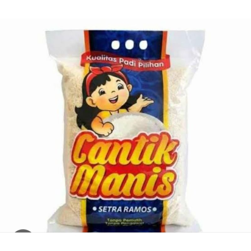 

beras Ramos setra manis cantik 5 kg