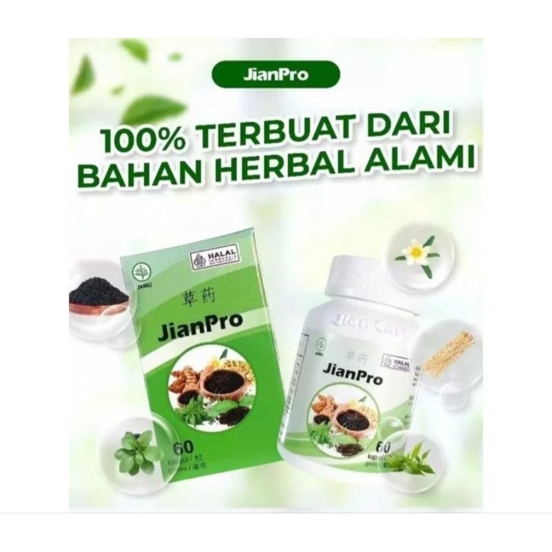 Jian Care Jianpro - Obat Herbal atasi masalah nyeri sendi tulang rematik asam urat BPOM Original
