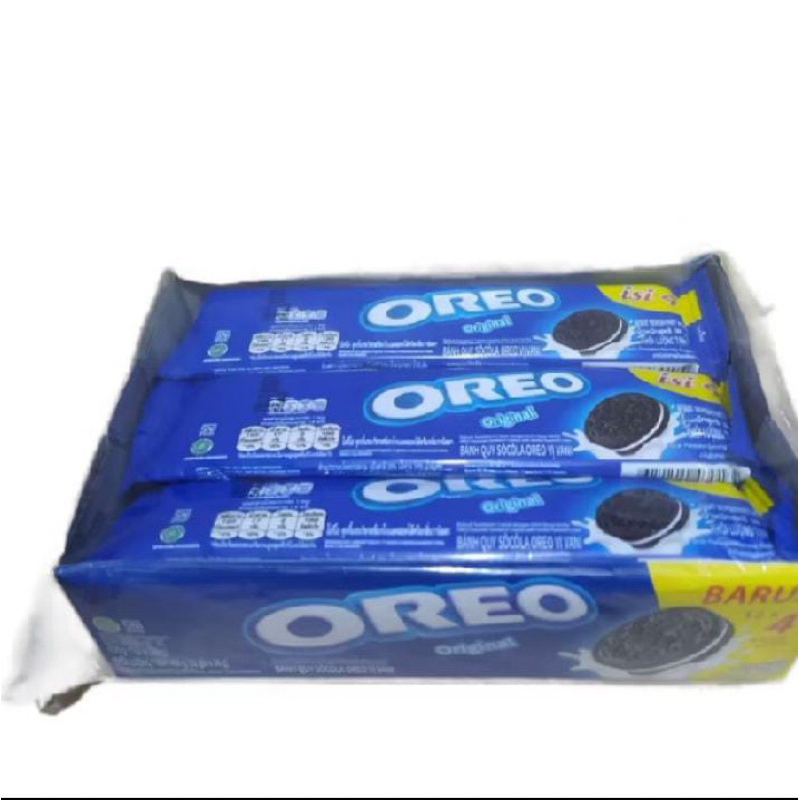 

OREO seribu per bungkus isi 3 1 box biskuit biscuit 1000 wafer coklat krim susu