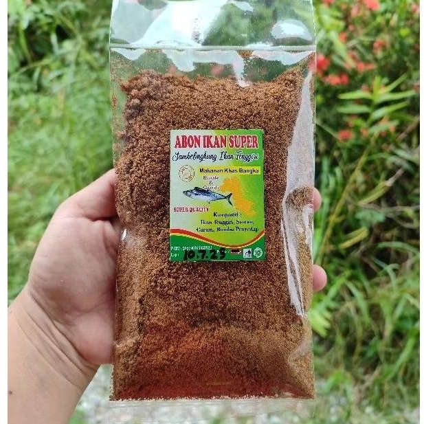 

Sambelingkung Tenggiri Murni Abon Asli Bangka murah (200gr) oleh oleh makanan bangka - Kampus Shopee