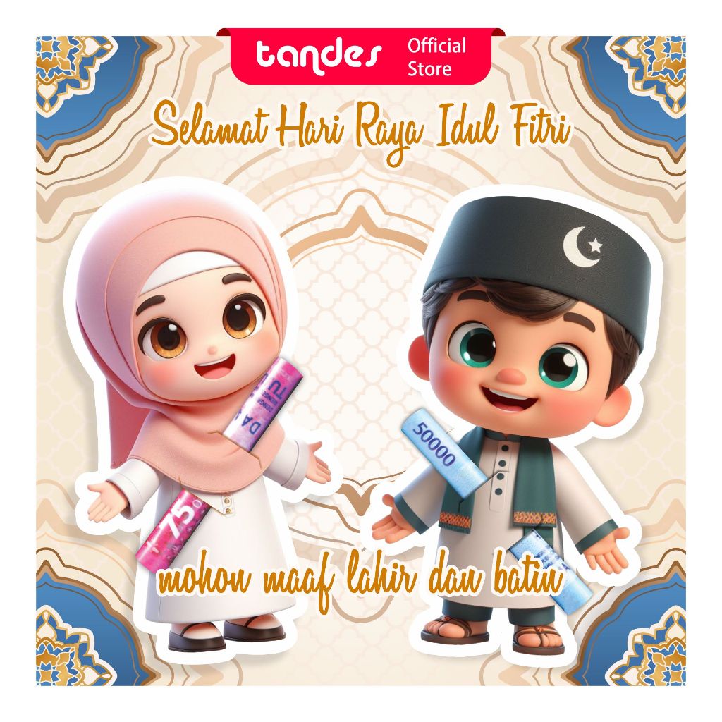 

isi 20 pcs Amplop lebaran karakter 3d amplop idul fitri 2025 amplop peluk uang angpao amplop lebaran