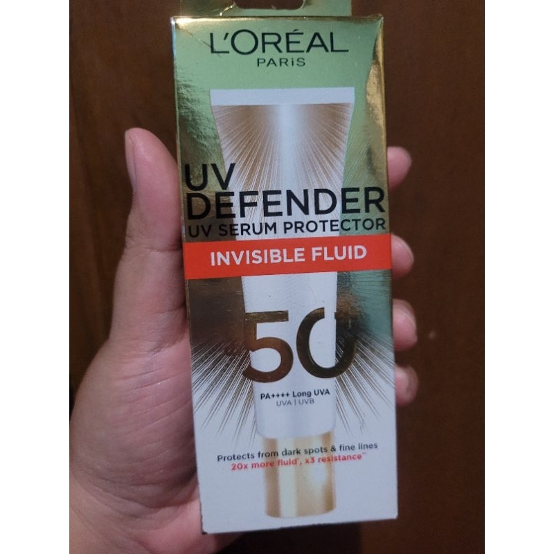 Sunscreen Loreal paris uv defender