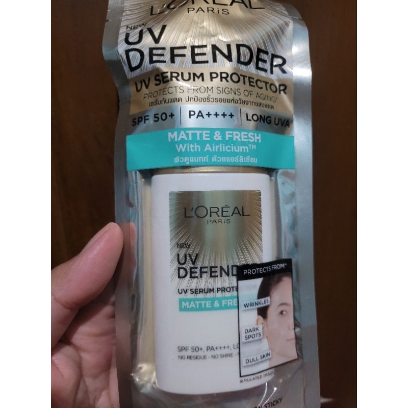 sunscreen Loreal paris UV defender