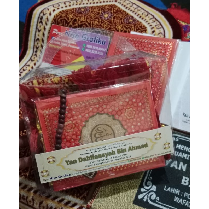 paketan yasin sejadah hampers tahlilan