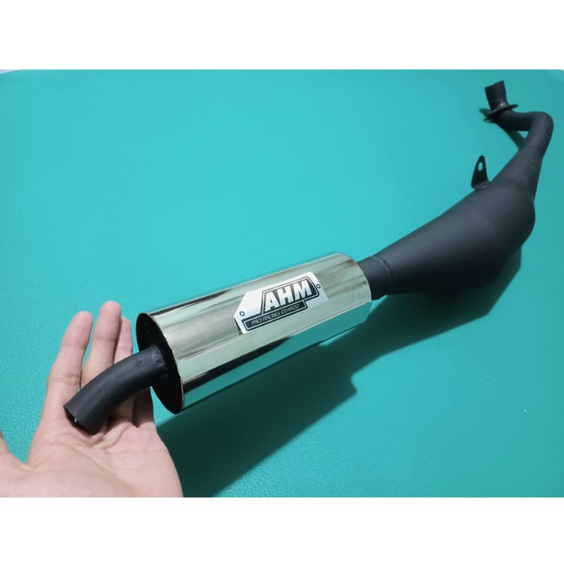 KNALPOT FIZ R AHM KNALPOT FIZ R COPY AHM KNALPOT STANDAR RACING FIZ R BERBAHAN GALVANIS COCOK UNTUK 