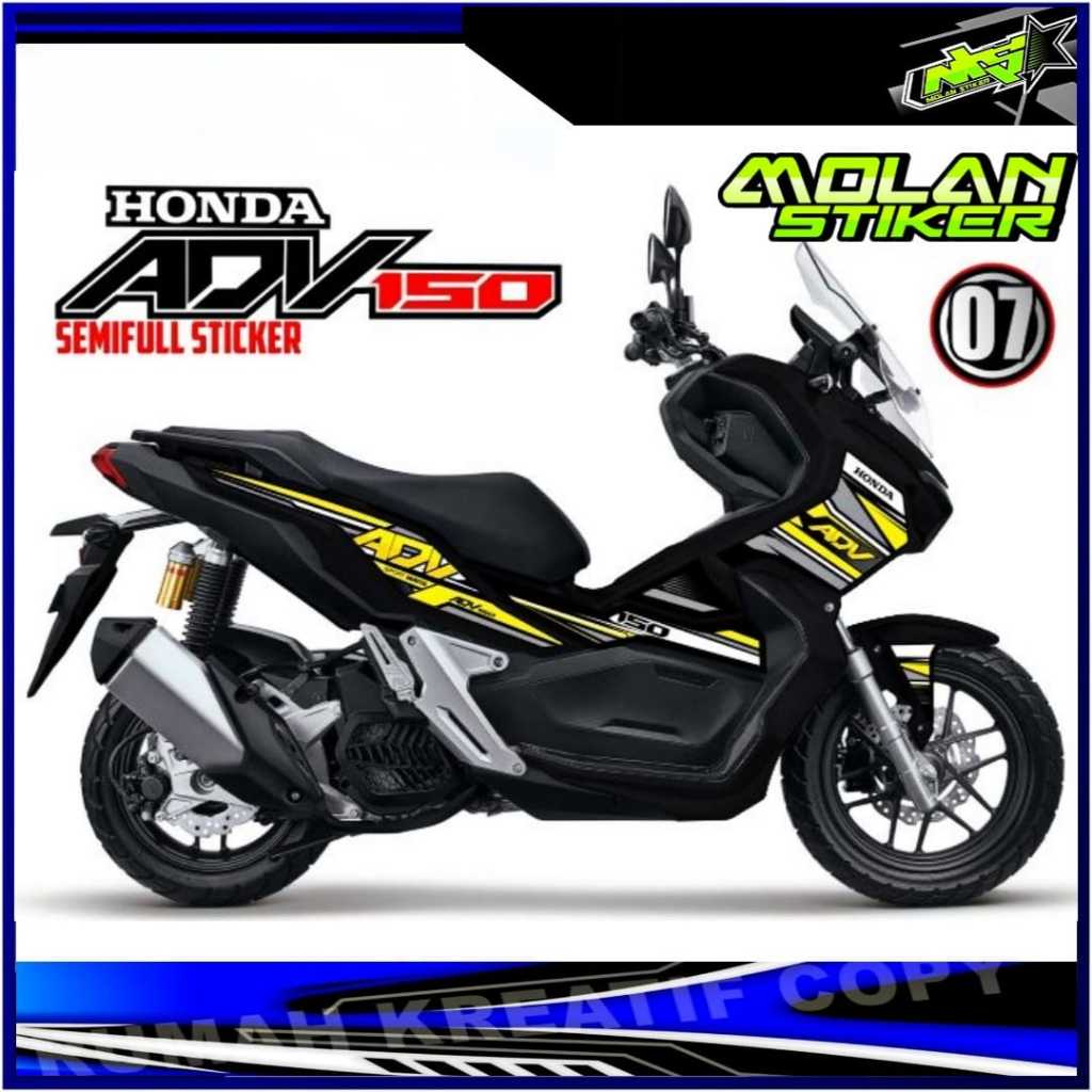 Decal Sticker Striping Variasi Adv 150/Variasi Honda Adv 150/Decal Adv/Striping Adv