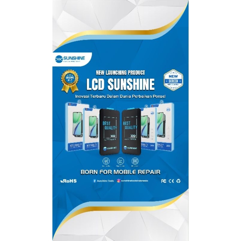 lcd oppo f9 original100% sunshine bergaransi 1tahun