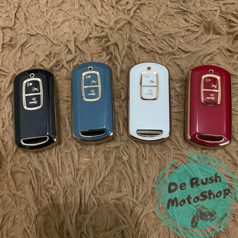 Cover Remote Smart Key Honda Vario 150/ Scoopy Prestige Premium Quality