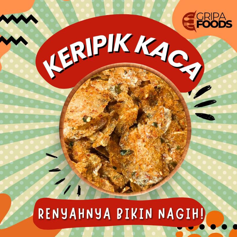 

Keripik Kaca (Daun jeruk & Rumput Laut) Oleh-Oleh Khas Daerah