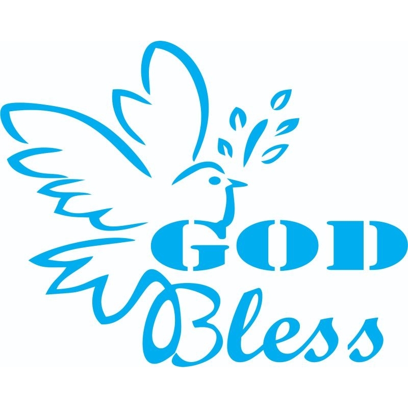 

Cutting Stiker Rohani God Bless
