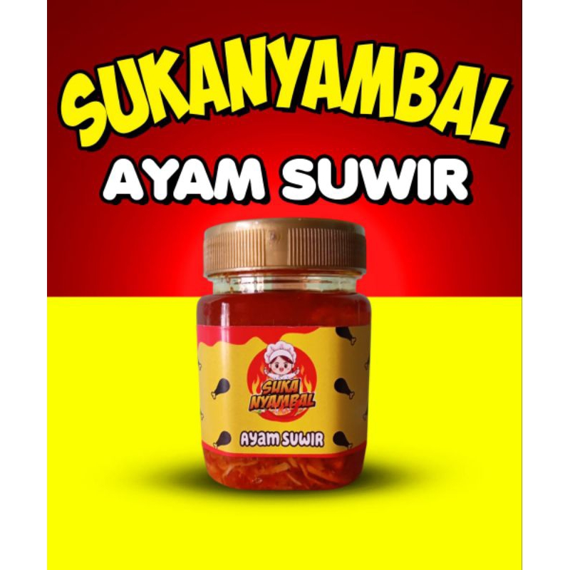 

SukaNyambal Varian Ayam suwir 150g