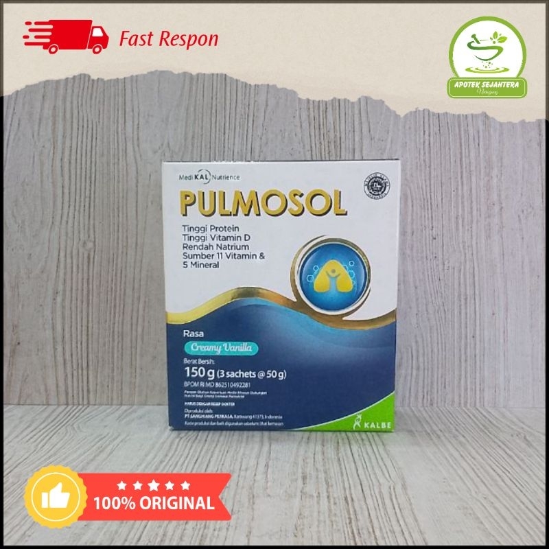 

[150 gr] Pulmosol | susu pasien asma | gangguan pernapasan | memperbaiki pernapasan