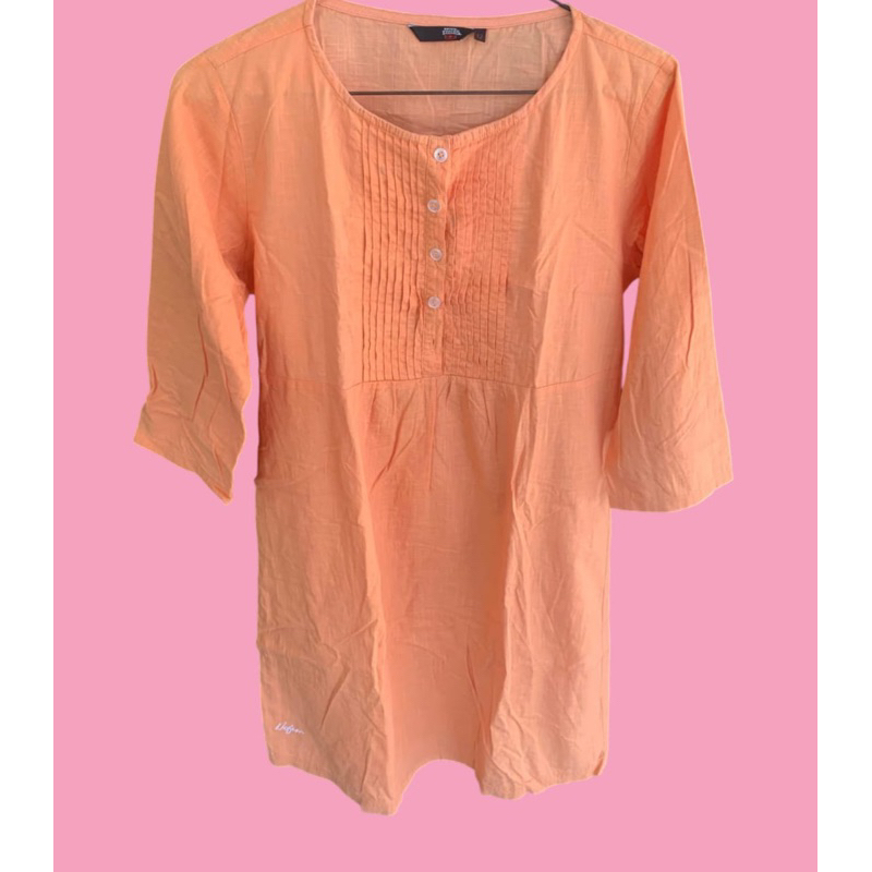 tunik kain orange