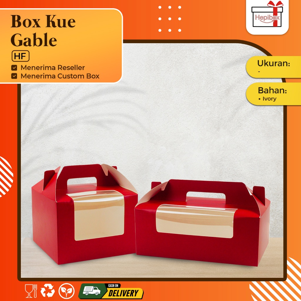 

Box Cupcake Kotak Cupcake / Box Cup Cakes / Box Muffin / Gable Box Bolu Gulung / Kotak Kue | HF02 HF03