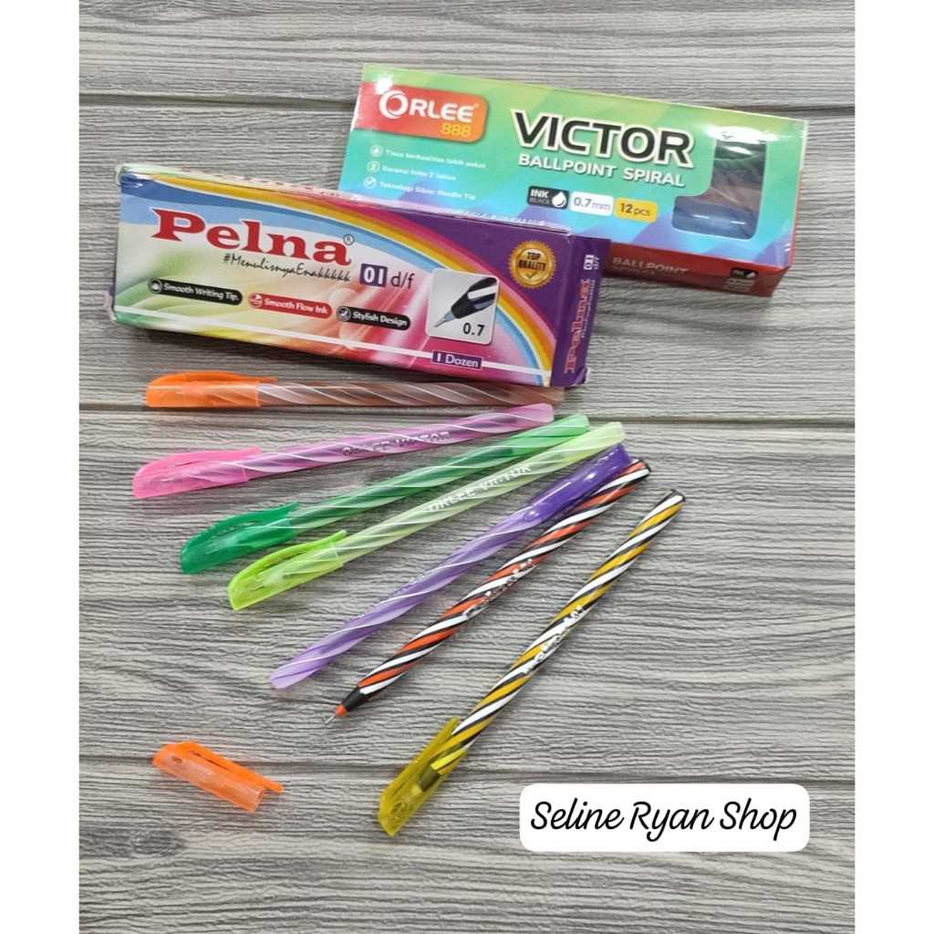 

Bolpen Pena Bolpoin Ulir Murah 0.7mm