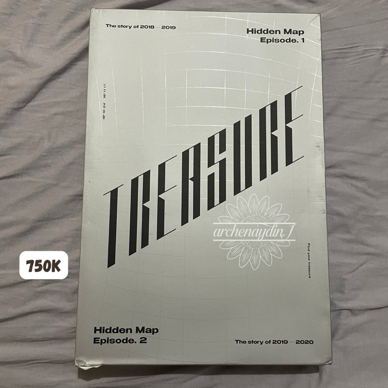 Ateez Hidden Map photobook ep. 1 & ep. 2 fullset