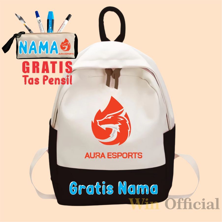 TAS RANSEL ANAK TERBARU TAS ANAK KEKINIAN TAS ANAK EVOS AURA FF FREE FIRE MURAH