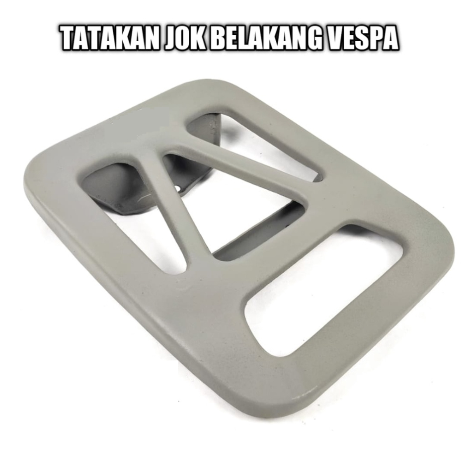 Dudukan Tatakan Plat Jok Belakang Vespa Vbb Tatakan jok belakang vespa vbb lokal