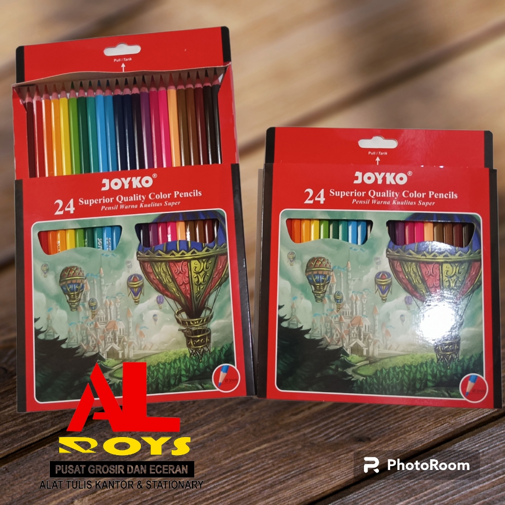 

Pensil Warna Joyko CP101 24s / Color Pencil Joyko CP-101 isi 24warna