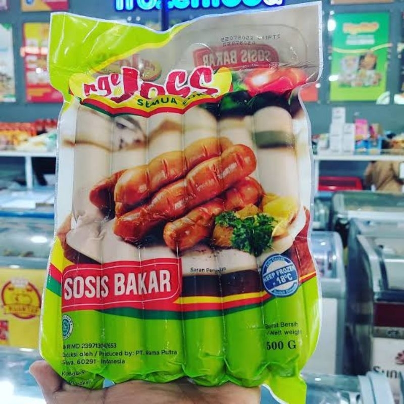 

Sosis Bakar Nge Joss Besar Isi 12 pcs