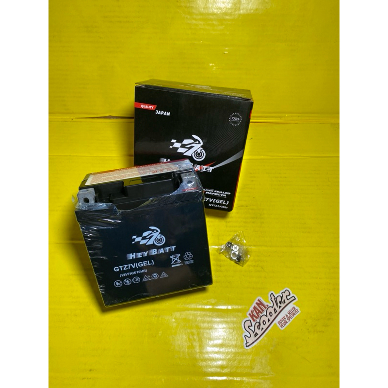 Aki All Type Vespa Matic “HEYBATT”