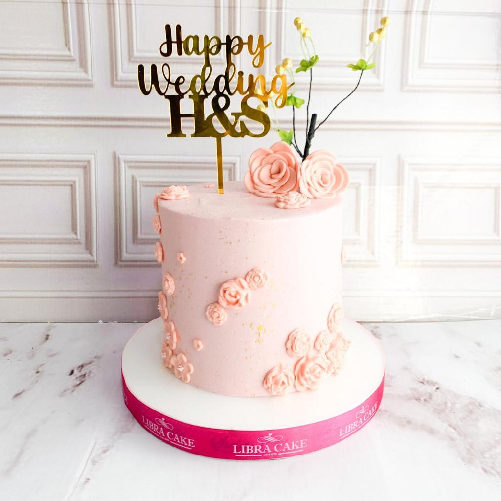 

Kue Ulang Tahun/Birthday cake/Kue Ultah Tema Flower Pink/Kue Birthday/Flower Pink