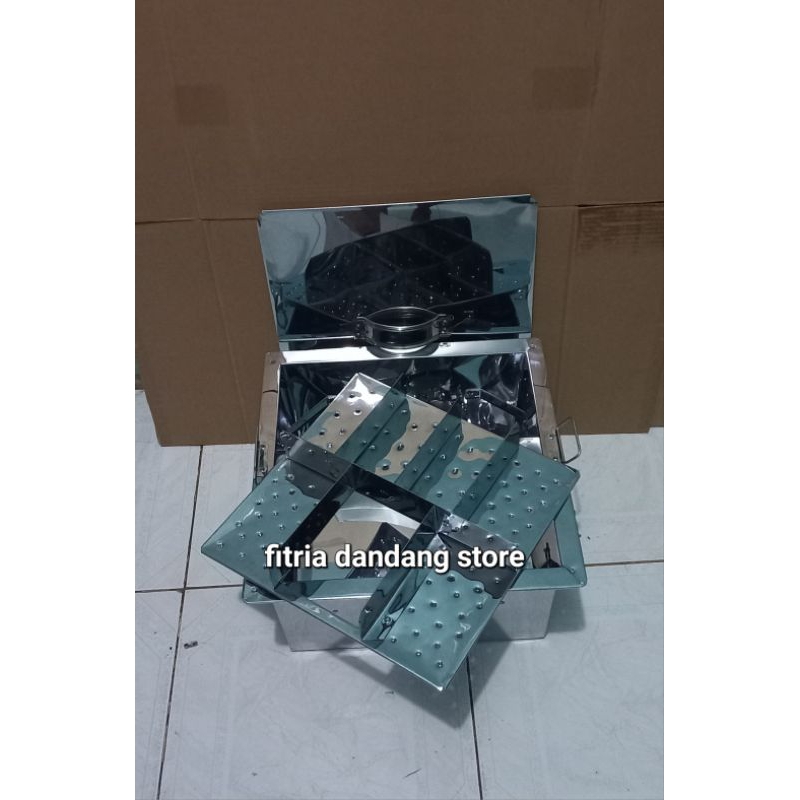 dandang bakso pentol / dandang bakso kotak / sekat 6 35x35