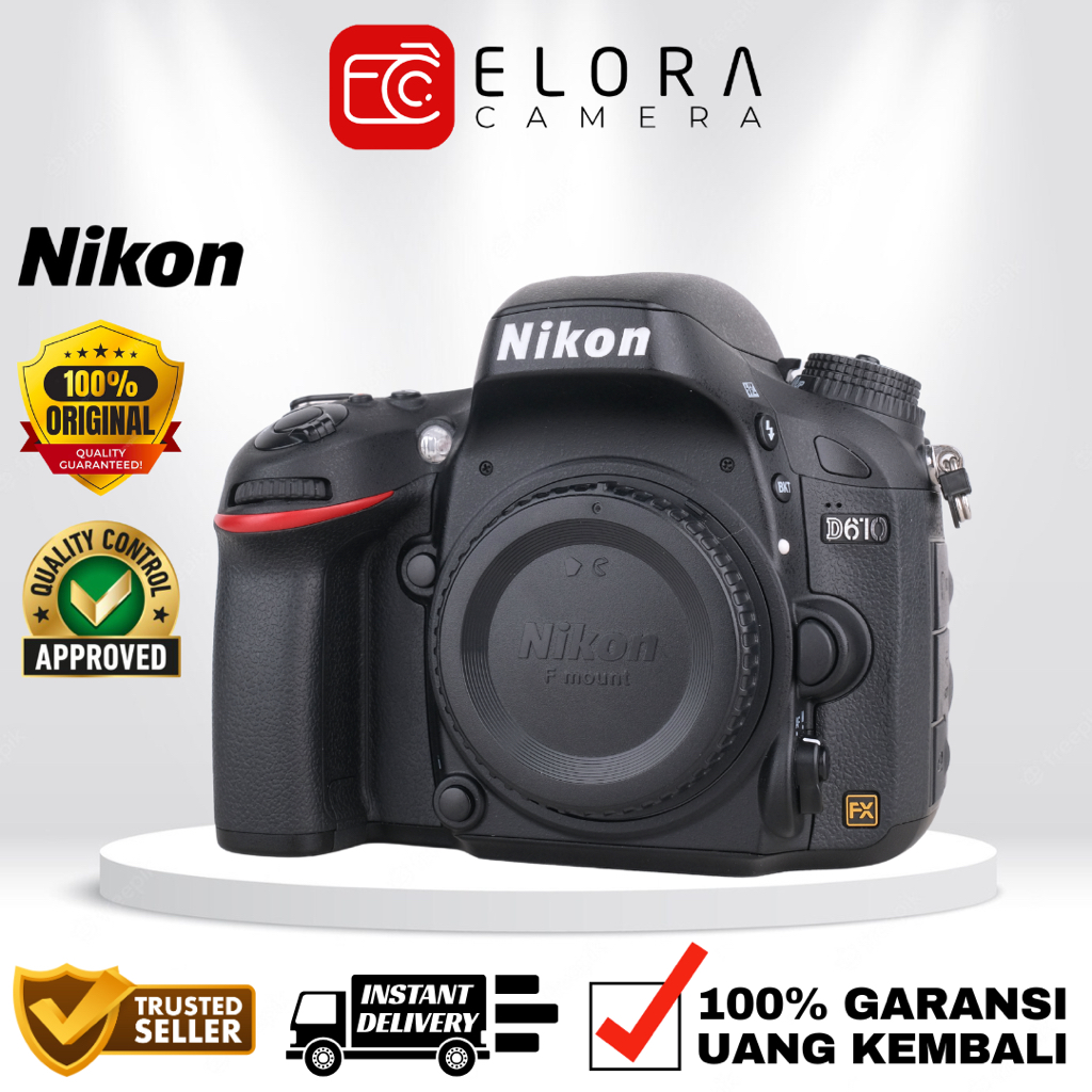 Nikon D610 Body Only / Kamera DSLR Nikon D 610 Body Only / Nikon D610 BO