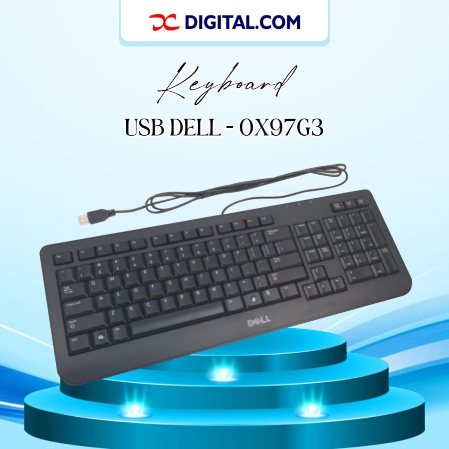 Keyboard USB DELL - 0X97G3