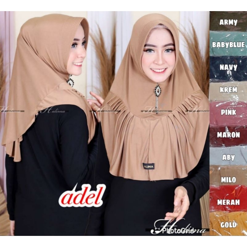 HALIMA _ HIJAB INSTAN SOFT PET ADEL