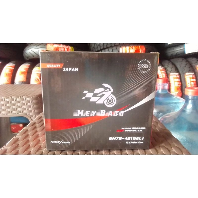Aki Motor Honda Tiger hey bat GM7B-4B 12v 7ah