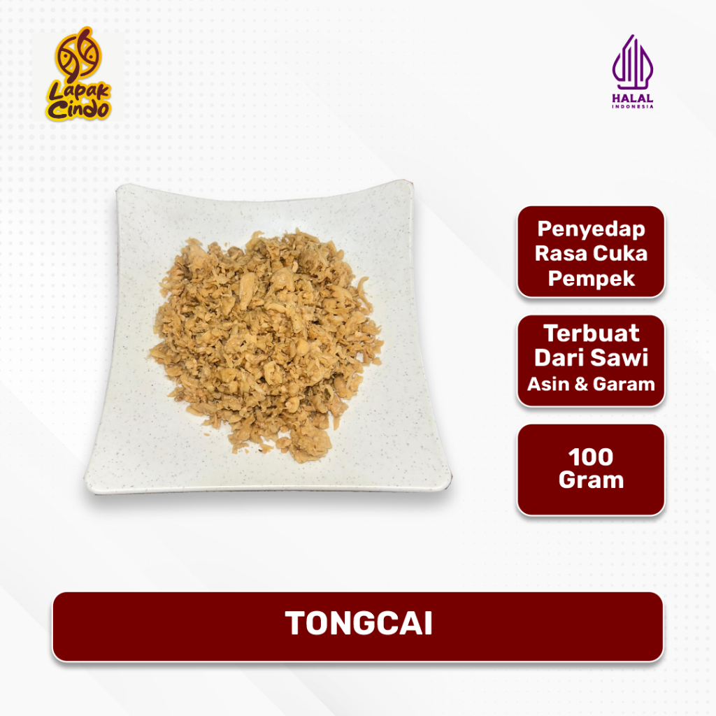 

Tongcai, Penyedap Rasa Untuk Tekwan atau Model Palembang @100g