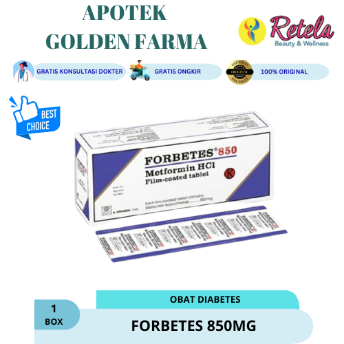 FORBETES 850MG 1 BOX