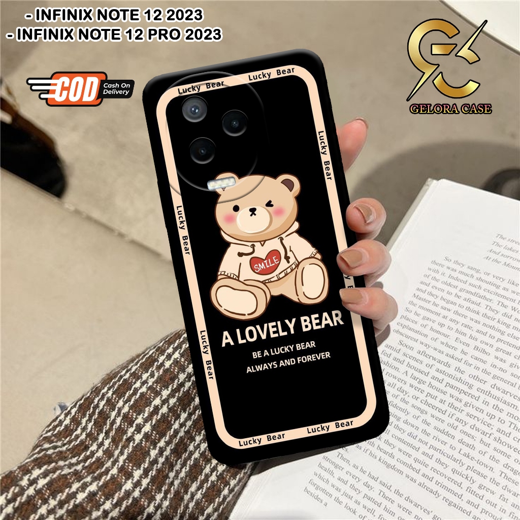 Softcase Infinix Note 12 2023 / Note 12 Pro 2023 - Geloracase -  Case Infinix Note 12 2023 Fashion C