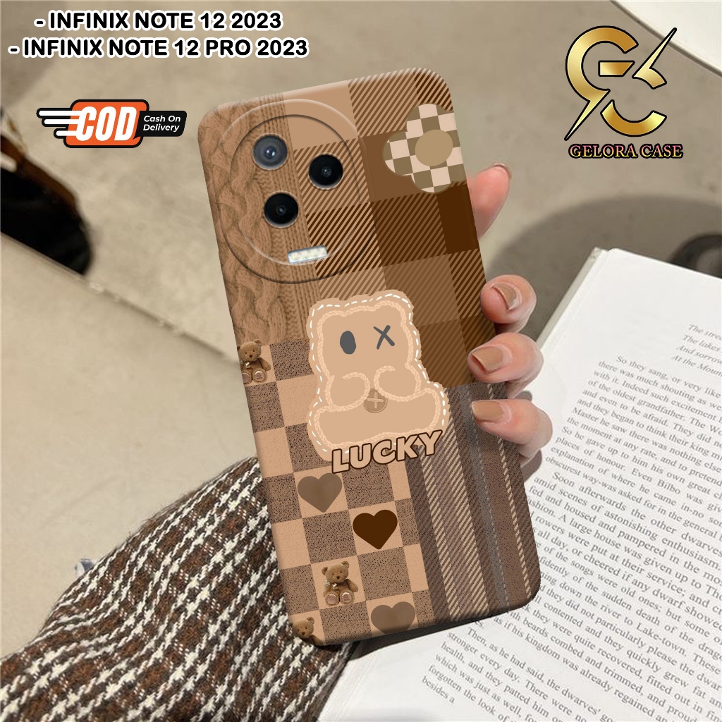 Softcase Infinix Note 12 2023 / Note 12 Pro 2023 - Geloracase -  Case Infinix Note 12 2023 Fashion C