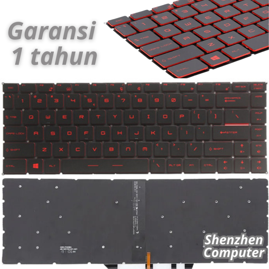 Keyboard MSI GF63 Thin 9SC GF63 9RCX original new