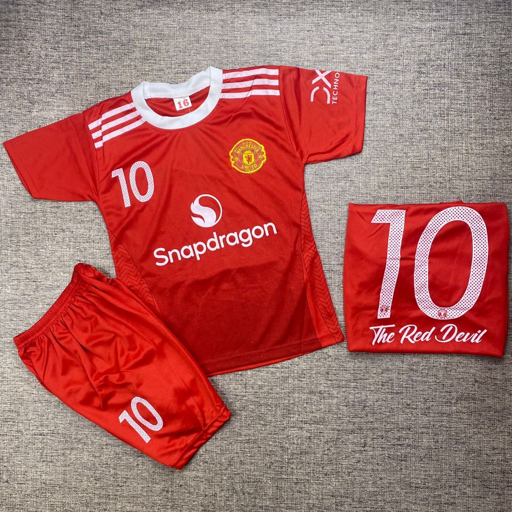 COD-SETELAN SET BAJU BOLA ANAK-MANCHESTER UNITED TERBARU 2024/2025
