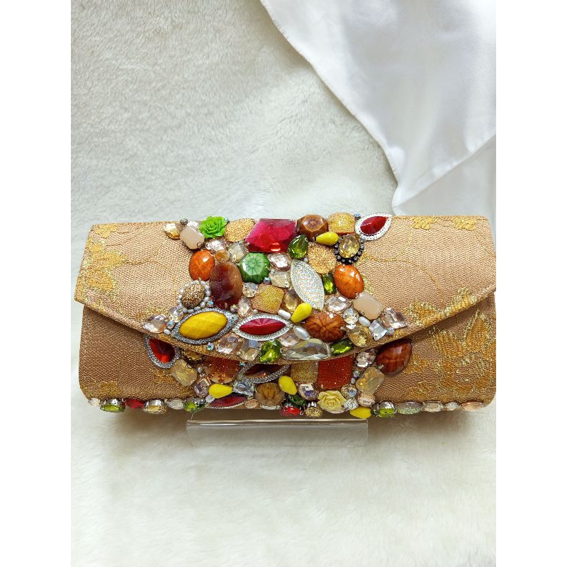 Tas payet /tas cluth /tas genggam /tas payet pesta /tas tali /tas handmade /tas pesta