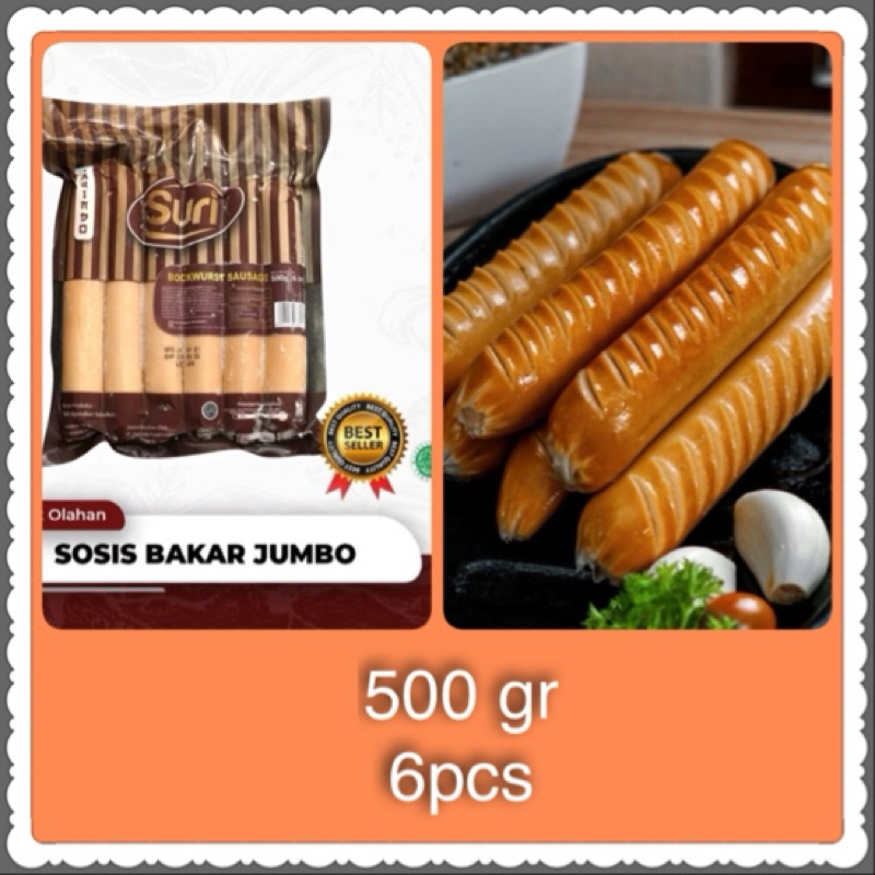 

Suri Sosis Bakar Jumbo 6pc 500g