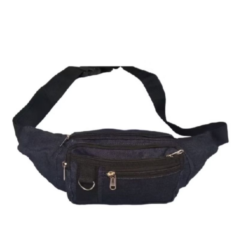 Tas Selempang Pria Tas Selempang Pria Bahan Jeans Casual Tas Slingbag Pria