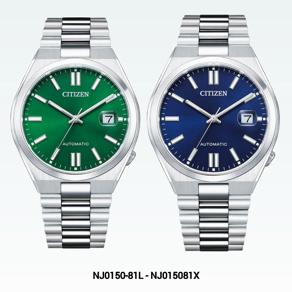 Jam Tangan Pria Tsuyosa NJ0150-81L Stainless Steel Automatic Water Resistant 50m