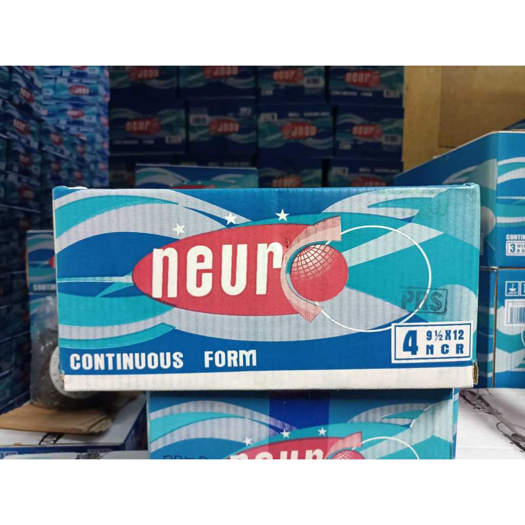 

Kertas Continous Form 9.5" x 12" 4PLY dan 4PLY bagi 2 Merk Neuro