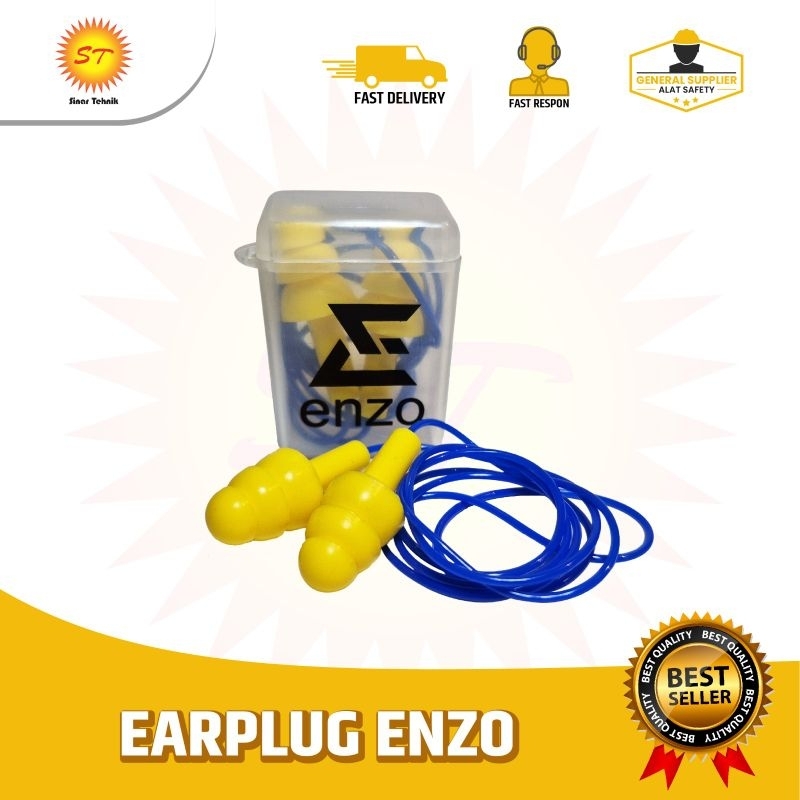 Ear plug Enzo Safety Pelindung Telinga